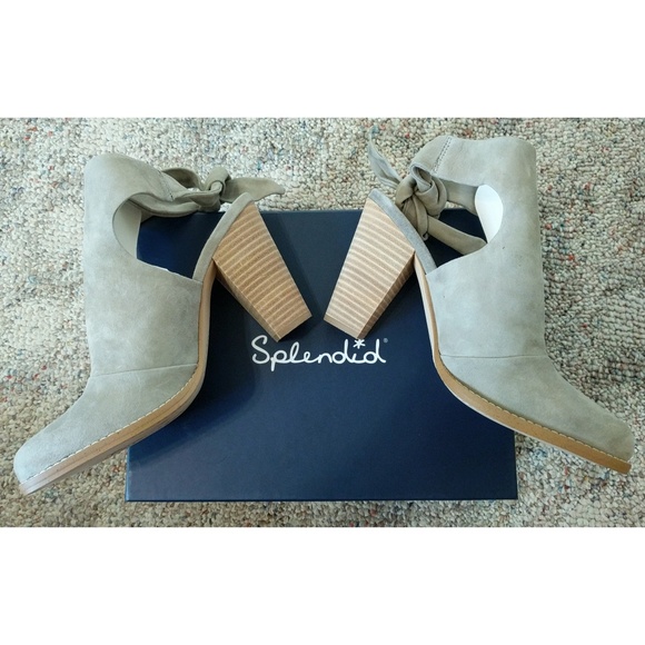 Splendid Shoes - Splendid | Danae Stacked Heel Bootie, Size 10